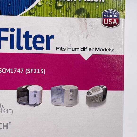 BestAir Humidifier Filter H64 Sunbeam Bionaire Hamilton Beach Chlora-Clear NEW - Picture 4 of 7